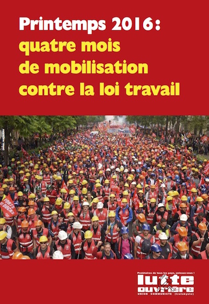 La brochure sur la mobilisation contre la loi travail